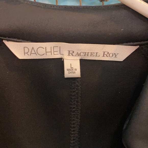 RACHEL Rachel ROY BLACK JACKET - LARGE - Picture 2 of 7